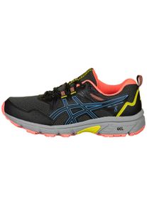 asics Running shoe 'GEL-VENTURE 8' black / salmon / blue / yellow