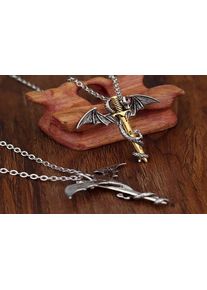 €9.99 instead of €16.55 for a sword of dragons necklace from Forever Cosmetics - save 40%