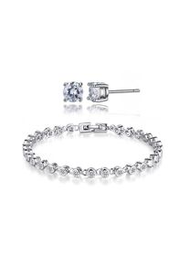 €16 instead of €120.96 for a three-piece chain link jewellery set made with crystals from Swarovski® from Your Ideal Gift - save 87%