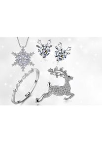 €29.99 instead of €164.73 for a four-piece festive jewellery set made with Crystals from Swarovski ® from Your Ideal Gift – save 82%