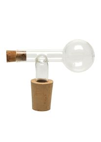 ich-zapfe Glazen portioneerder voor edelbranden - LOOK, 2,0 cl. (20 ml.), doseerder voor flessen van 0,5 - 0,7 liter
