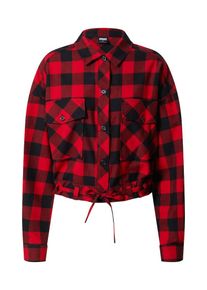 Urban Classics Dames Blouse rood / zwart XS