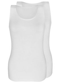 Sassa Mode sassa Dames Onderhemd 'LOVELY SKIN' ivoor S