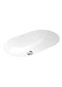 Villeroy & Boch Villeroy & Boch O.novo Lavabo encastré par-dessous l: 53 P: 32 cm blanc CeramicPlus avec trop-plein 416250R1