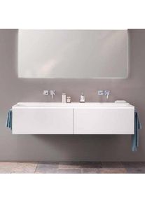 Geberit Xeno² Lavabo l: 140 H: 48 cm blanc, sans trou de robinet 500276001