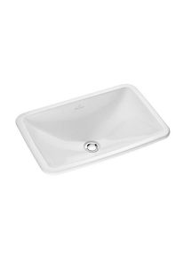 Villeroy & Boch Villeroy & Boch Loop & Friends Lavabo à encastrer l : 51 P : 34 cm blanc, avec CeramicPlus, avec trop-plein 614510R1