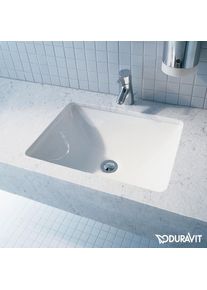 Duravit Starck 3 Lavabo encastré l : 49 P : 36,5 cm blanc, avec WonderGliss 03054900001