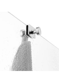 Giese Sky Patère avec 2 crochets pour paroi de douche en verre l : 40 H : 27 P : 55 mm 31947-02