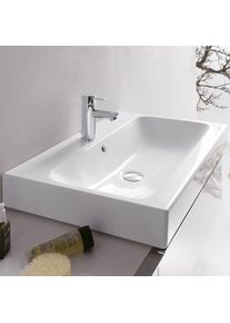 Geberit iCon Lavabo l : 60 P : 48,5 cm blanc, 1 trou percé, avec trop-plein 124060000