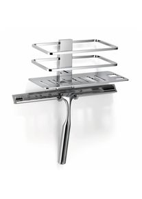 Giese Piano Panier de douche avec raclette et emplacement pour rasoir l : 255 H : 280 P : 110 mm 30766-02