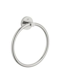 Grohe Essentials Porte-serviettes Ø 180 P : 44 mm SuperSteel 40365DC1