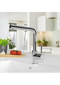 PREMIUM 100 Robinetterie de cuisine monocommande avec bec extractible, basse pression PR1164