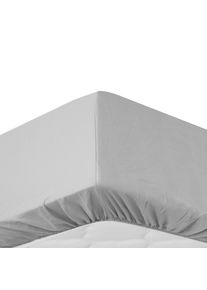Sleepwise Soft Wonder-Edition, gumis ágylepedő, 180-200 x 200 cm, mikroszálas, világos szürke