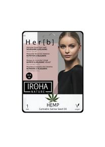 IROHA nature Her[B] Cannabis Textil Maszk 1 db