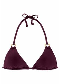 Lascana Hauts de bikini 'Kati' Femme violet taille 40