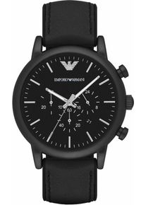 Emporio Armani Heren Analoog horloge zwart One Size