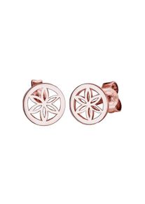 Elli Boucles d'oreilles 'Blume' Femme or taille One Size