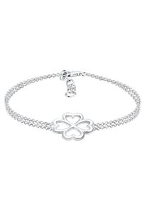Elli Bracelet 'Kleeblatt' Femme argent taille 16