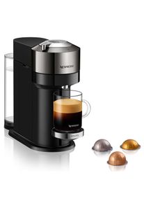 Nespresso , Kapselmaschine &raquo;XN910C Vertuo Next&laquo;, neuartiges Kapselsystem, 54% aus recyceltem Material , silberfarben , Kaffeemaschine