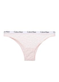 Calvin Klein - carousel ružové čipkované brazilky