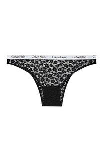 Calvin Klein - carousel čierne čipkované brazilky