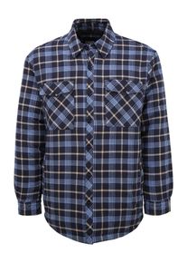 Urban Classics Heren Tussenjas beige / marine / smoky blue / duifblauw XXXL