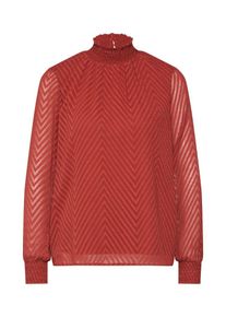 Only Chemisier 'ONLNEW KAYLA L/S TOP WVN' Femme rouge taille 34