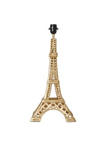 Rice - Metal Gold Table Lamp in Eiffel Tower Shape - Large