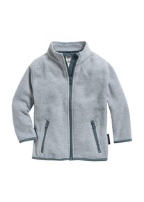Playshoes Bluza polarowa dla chłopców szary / szary bazalt Rozmiar 74