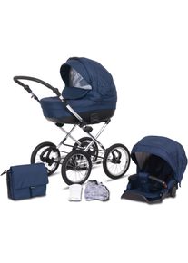 Knorrbaby , Kombi-Kinderwagen »Naxos, Marine«, 15 kg, faltbar; Made in Europe; Kinderwagen , blau , Kinderwagen