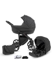 Knorrbaby , Kombi-Kinderwagen »Madeira, schiefer«, Made in Europe; Kinderwagen , schwarz , Kinderwagen