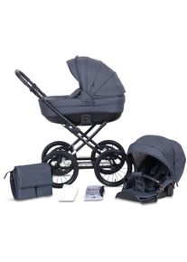 Knorrbaby , Kombi-Kinderwagen »Kreta, anthrazit«, Made in Europe; Kinderwagen , grau , Kinderwagen