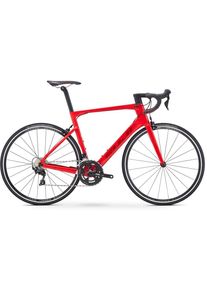 FUJI Bikes Rennrad »Transonic 2.5«, 22 Gang, Shimano, 105 Schaltwerk, Kettenschaltung rot, Größe 58 cm - 28 Zoll (71,12 cm), C10 Carbonrahmen