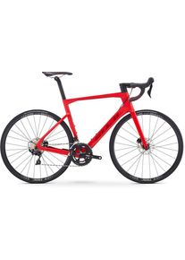 FUJI Bikes , Rennrad »TRANSONIC 2.5 DISC«, 22 Gang, Shimano, 105 Schaltwerk, Kettenschaltung , rot , Fahrrad