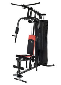 Christopeit Sport® Kraftstation »Sp 10 De Luxe«, 8 Gewichtsblöcke schwarz, Über 30 Übungsmöglichkeiten