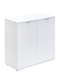 Casaria&reg; Credenza bianca &ldquo;Alba&rdquo; a 2 ante - tipo DB111