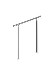 Monzana® Corrimano per scale acciaio 100cm