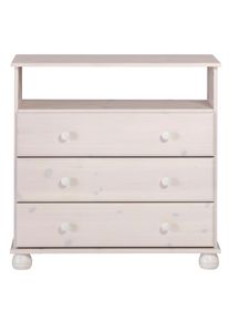 Home Affaire , Kommode &raquo;Mette&laquo;, Breite 82 cm, H&ouml;he 80 cm , wei&szlig;