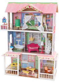 KidKraft® , Puppenhaus »Sweet Savannah«, inklusive Möbel , bunt , Puppenhäuser