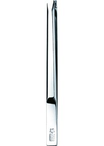 Pfeilring , Pinzette, 8 cm, schräg, nickelfrei , silberfarben , 100% nickelfreie Universalpinzette