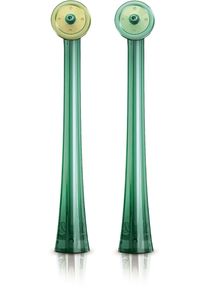 Philips Sonicare , Mundduschen-Ersatzdüse »AirFloss Interdental-Düse HX8012/07«, Doppelpack , grün , Zur Verwendung mit oder ohne Mundwasser