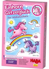 Haba , Spiel »Einhorn Glitzerglück - Der Wolkenschatz«, Made in Germany , bunt , Spiele