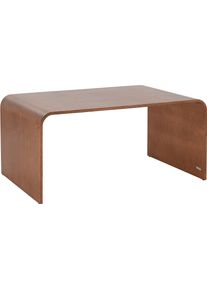 Andas , Couchtisch »Bend«, in elegantem Design, in verschiedenen Höhen, Breite 60 cm , braun , walnuss