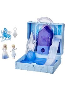 Hasbro , Puppenhaus »Die Eiskönigin 2 Pop-Up Ahtohallan Abenteuer«, zum Mitnehmen , blau , Puppenhäuser