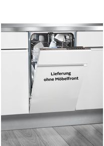 AEG , vollintegrierbarer Geschirrspüler »FSE62400P«, FSE62400P, 9,9 l, 9 Maßgedecke, mit AirDry - Technologie , silberfarben