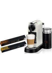 Nespresso , Kapselmaschine &raquo;CITIZ EN 267.WAE&laquo;, mit Aeroccino Milchaufsch&auml;umer , wei&szlig; , Kaffeemaschine