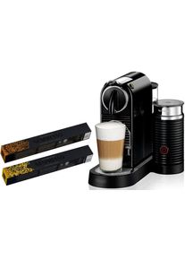 Nespresso , Kapselmaschine &raquo;CITIZ EN 267.BAE&laquo;, mit Aeroccino Milchaufsch&auml;umer , schwarz , Kaffeemaschine