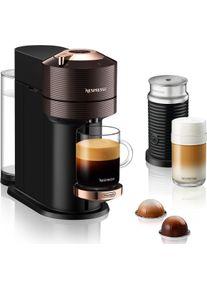 Nespresso , Kapselmaschine &raquo;ENV 120.BWAE Vertuo Next Premium&laquo;, inkl. Aeroccino Milchaufsch&auml;umer, braun , braun , Kaffeemaschine
