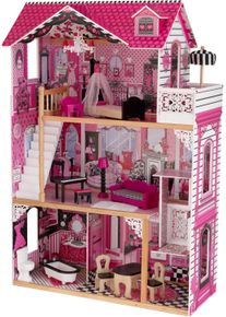 KidKraft® , Puppenhaus »Amalia«, 3-stöckig, inkl. Möbel , rosa , Puppenhäuser