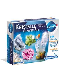 Clementoni® , Experimentierkasten »Galileo Kristalle selbst züchten, Starter-Set«, Made in Europe , farblos